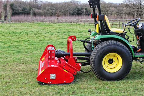 offset flail mowers for tractors